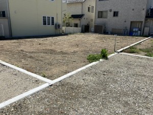 長野市中越２丁目、土地の画像です