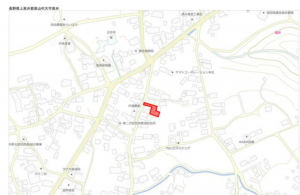 上高井郡高山村大字高井、土地の画像です