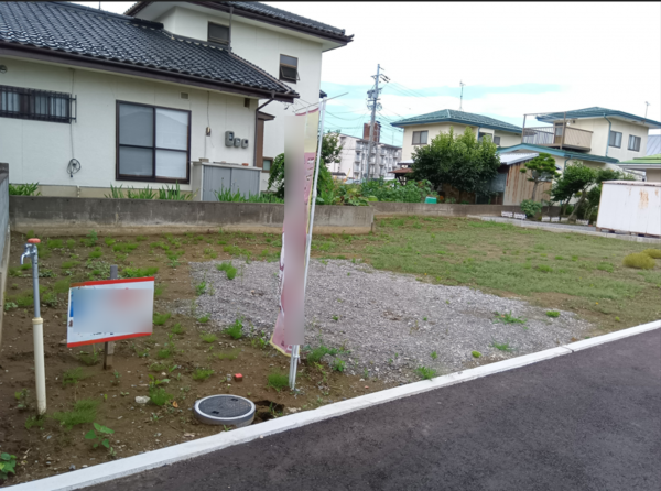須坂市大字須坂春木町、土地の画像です