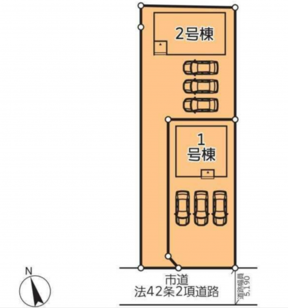 須坂市墨坂南１丁目、新築一戸建ての画像です