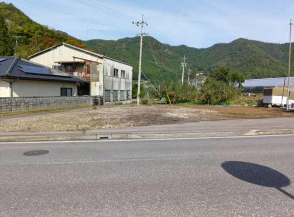 上高井郡高山村大字中山、土地の画像です