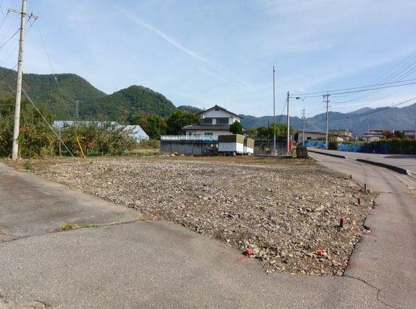 上高井郡高山村大字中山、土地の画像です