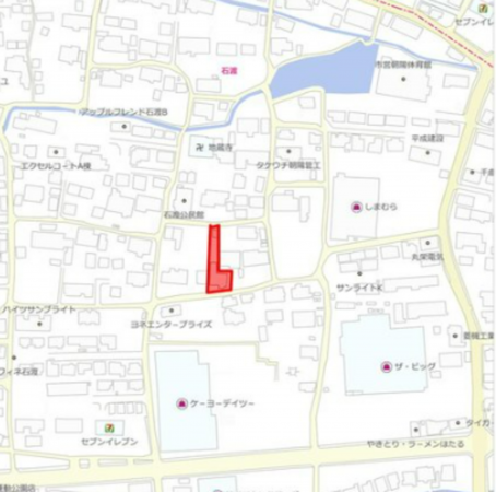 長野市大字石渡、土地の画像です