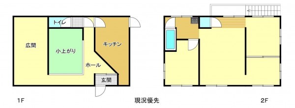 須坂市大字豊丘、収益物件/その他の間取り画像です