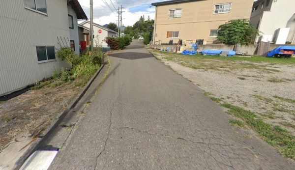 上高井郡高山村大字高井、土地の画像です