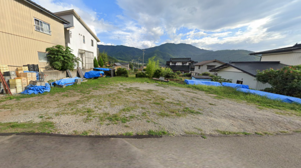 上高井郡高山村大字高井、土地の画像です