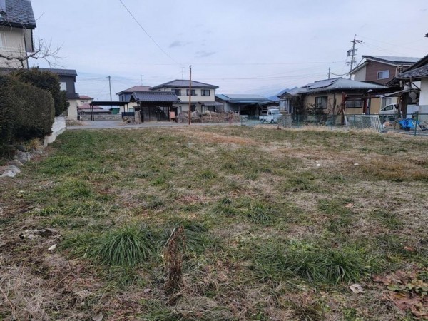 須坂市大字沼目、土地の画像です