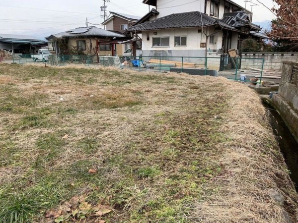 須坂市大字沼目、土地の画像です