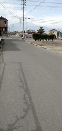 須坂市臥竜２丁目、土地の画像です