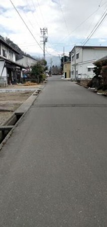 須坂市臥竜２丁目、土地の画像です