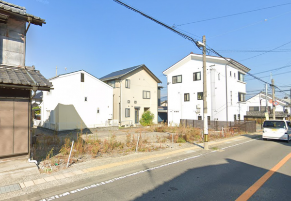 須坂市大字小山穀町、土地の画像です