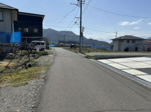 須坂市大字野辺、土地の画像です