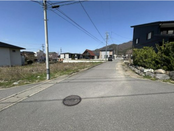 須坂市大字野辺、土地の画像です