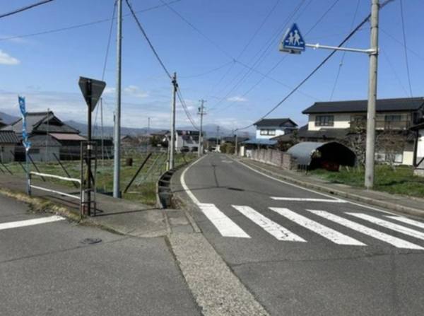 須坂市大字野辺、土地の画像です
