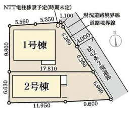 長野市大字富竹、新築一戸建ての画像です