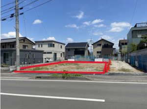 須坂市墨坂５丁目、土地の画像です