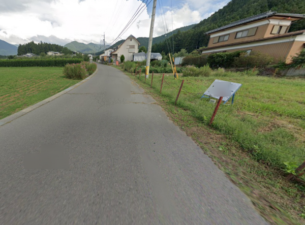 上高井郡高山村大字高井、土地の画像です