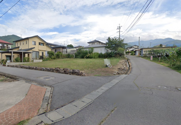 上高井郡高山村大字高井、土地の画像です