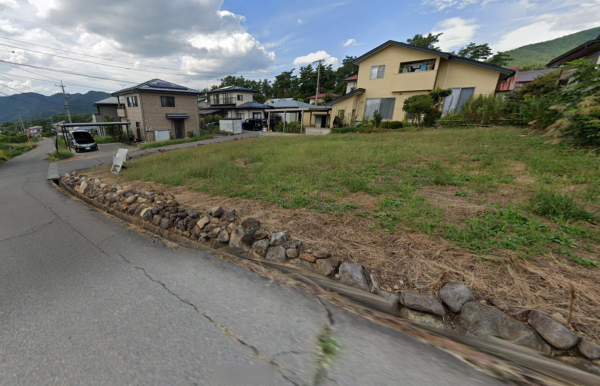 上高井郡高山村大字高井、土地の画像です