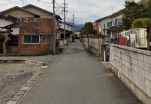 長野市平林１丁目、土地の画像です