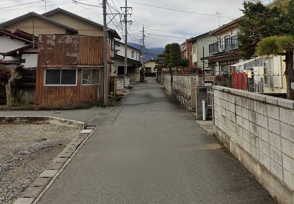 長野市平林１丁目、土地の画像です