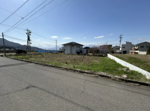 須坂市大字野辺、土地の画像です