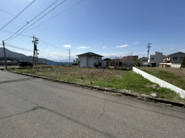 須坂市大字野辺、土地の画像です