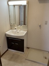 上高井郡高山村大字高井、中古一戸建ての洗面画像です