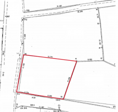 上高井郡小布施町大字小布施、土地の間取り画像です