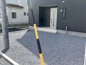 長野市大字北堀、新築一戸建ての駐車場画像です