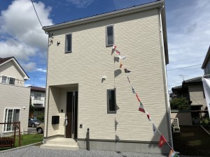 長野市大字北堀、新築一戸建ての外観画像です