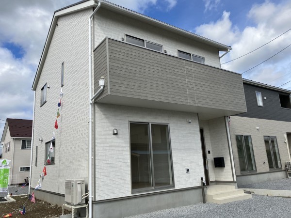 長野市大字北堀、新築一戸建ての外観画像です