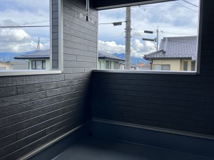長野市大字北堀、新築一戸建てのバルコニー画像です