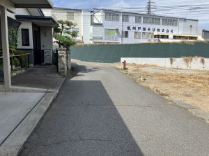 長野市吉田４丁目、土地の画像です