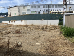長野市吉田４丁目、土地の画像です