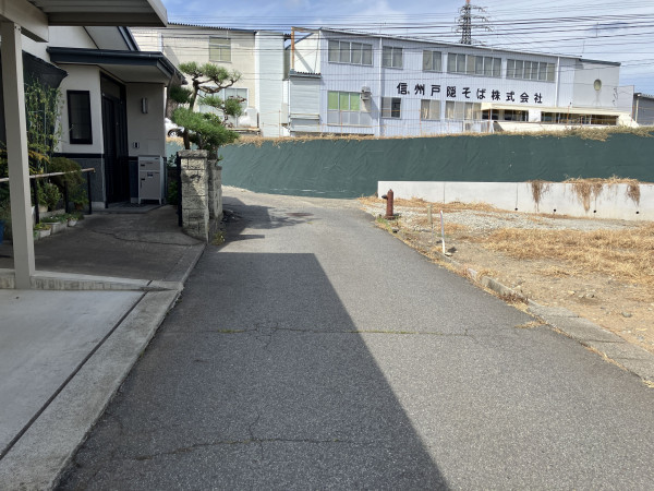 長野市吉田４丁目、土地の画像です