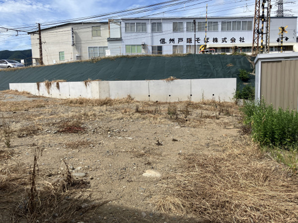 長野市吉田４丁目、土地の画像です