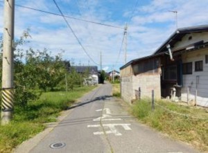 上高井郡小布施町大字飯田、土地の画像です