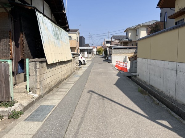 須坂市旭ケ丘、土地の画像です