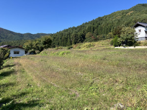 上高井郡高山村大字奥山田天神原、土地の画像です
