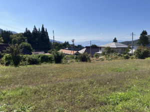 上高井郡高山村大字奥山田天神原、土地の画像です