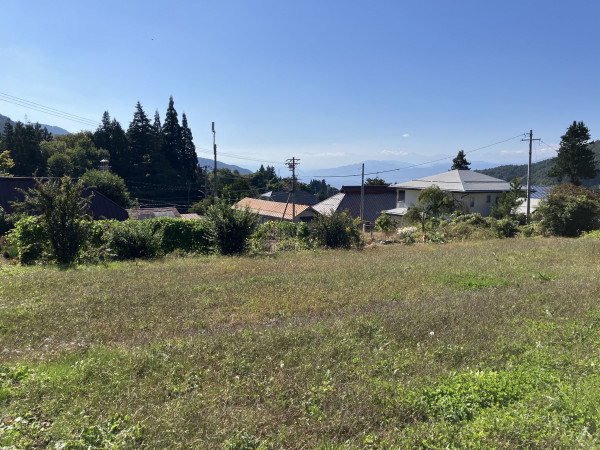 上高井郡高山村大字奥山田天神原、土地の画像です