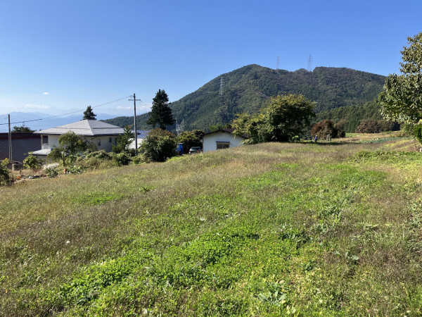 上高井郡高山村大字奥山田天神原、土地の画像です