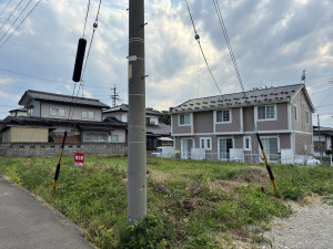 上高井郡小布施町大字中松松の実、土地の画像です