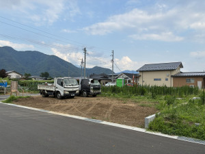 上高井郡小布施町大字都住、土地の間取り画像です