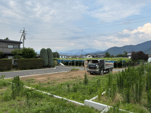 上高井郡小布施町大字都住、土地の画像です
