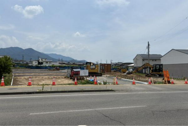 須坂市、土地の間取り画像です