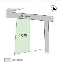 長野市大字大豆島、新築一戸建ての画像です