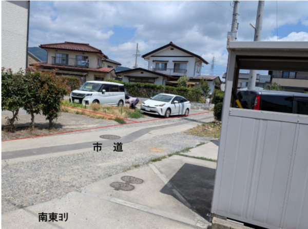 長野市大字下駒沢、土地の間取り画像です
