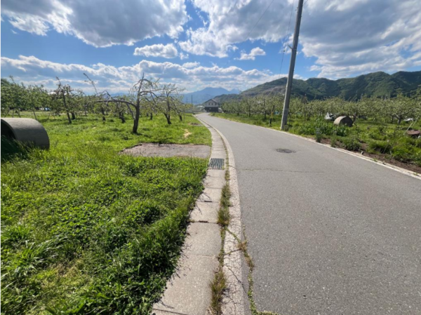上高井郡高山村大字高井、土地の画像です